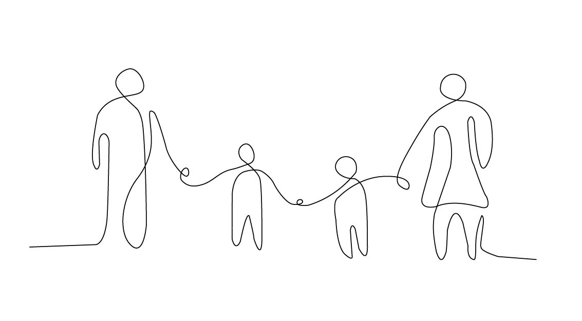 famille dessinée